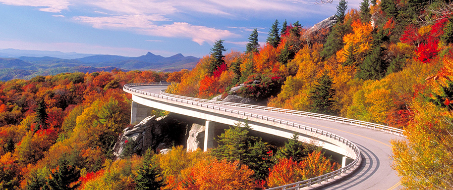 linn cove viaduct blue ridge parkway